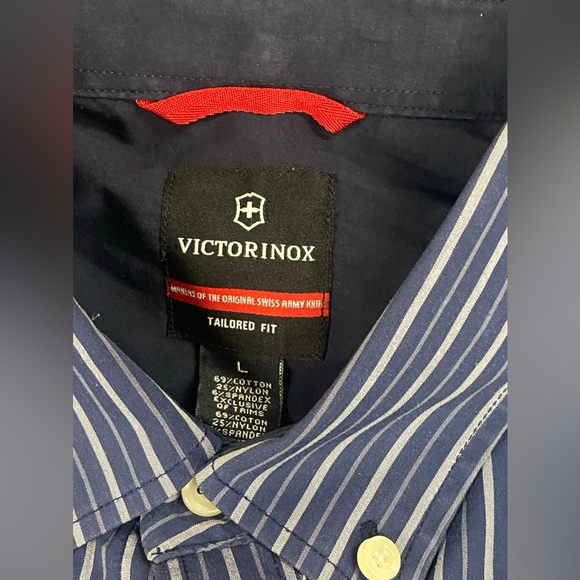 Victorinox Mens Button Down. Size: L - Picture 3 of 10